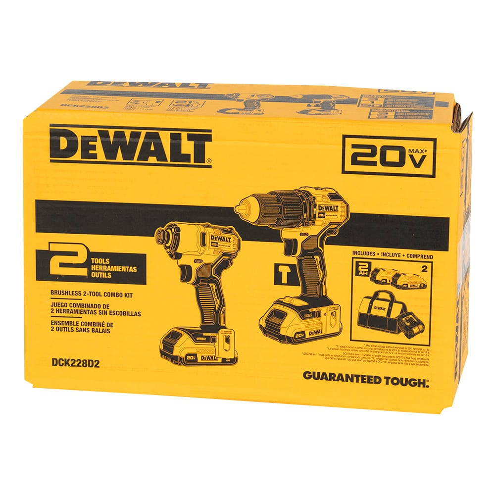 DEWALT Hammer drill and impact driver 20 V MAX