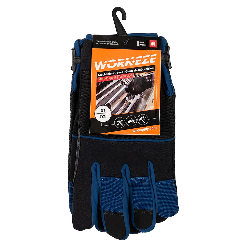 Synthetic Leather Work Gloves Extra Large