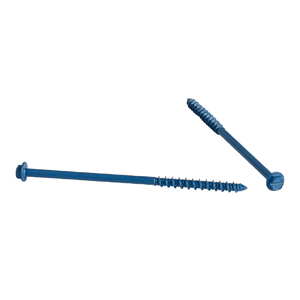 Vis à béton 1/4 po x 5 po T.H. Pqt/100