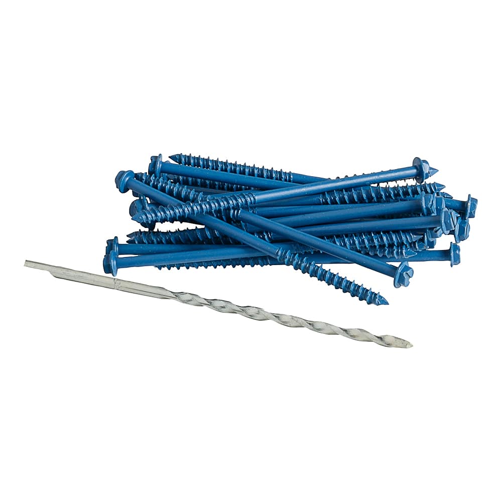 Vis à béton 1/4&nbsp;po&nbsp;x&nbsp;5 po&nbsp;T.H. Pqt/10