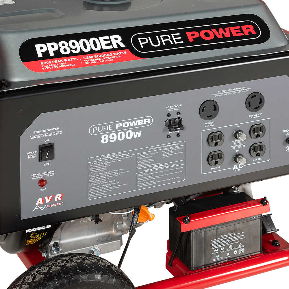 Génératrice 8 900 W