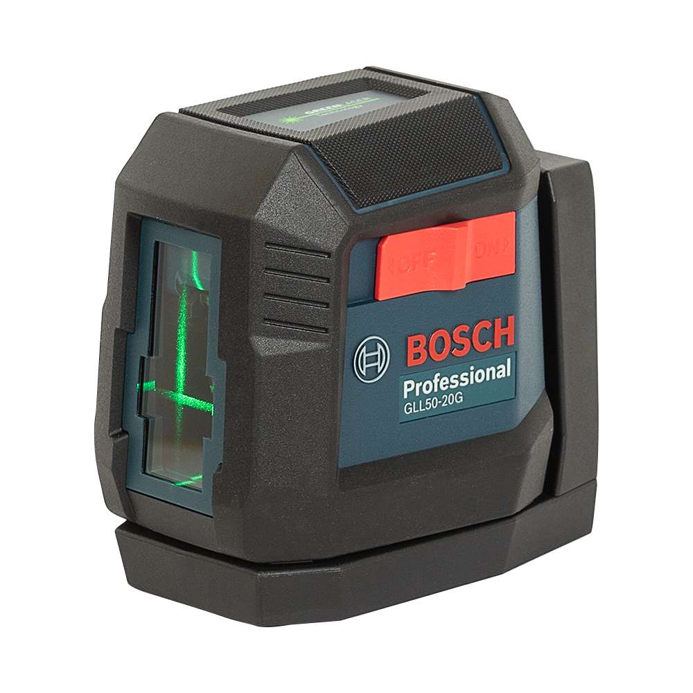 Niveau laser à lignes croisées vertes BOSCH