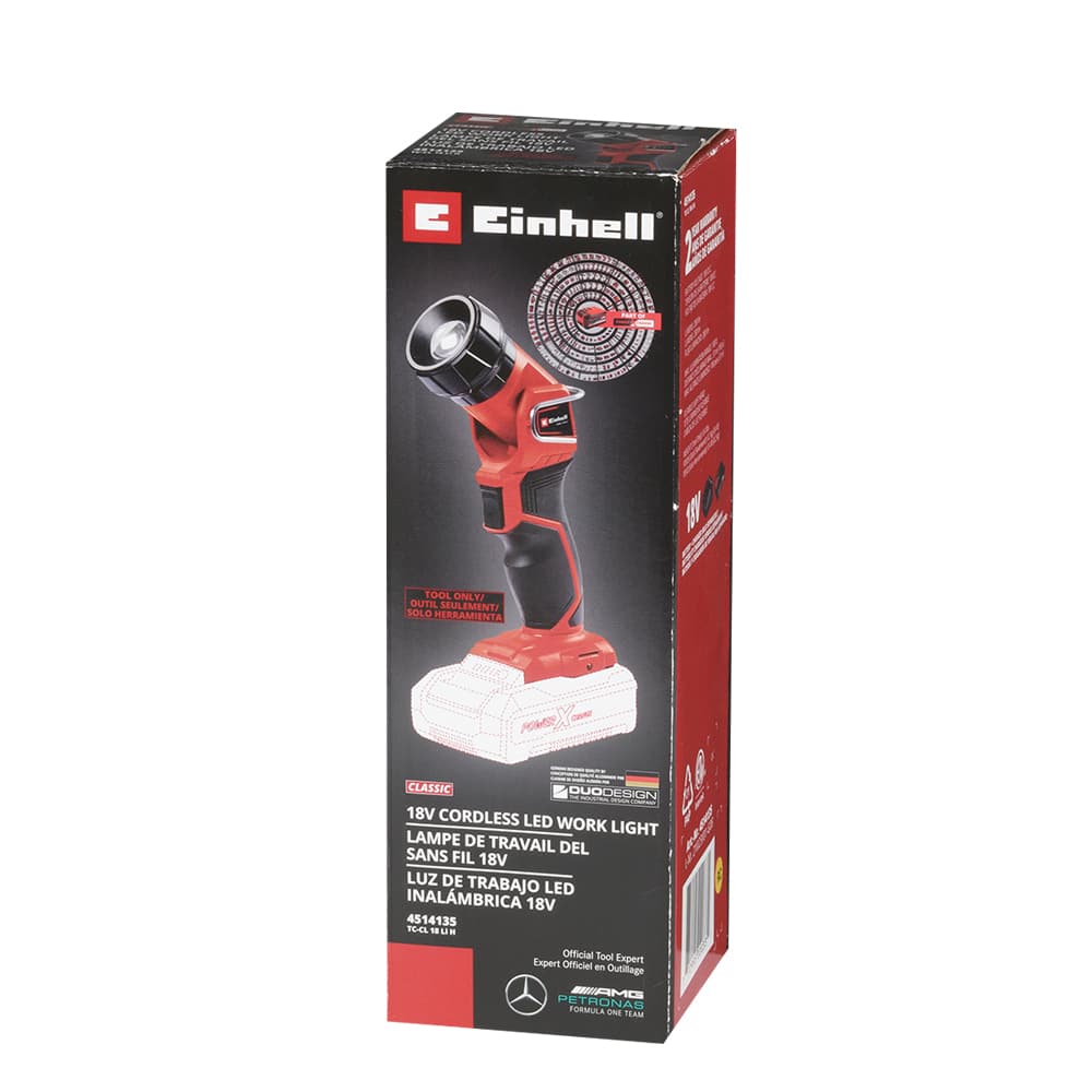 Lampe de travail DEL 18&nbsp;V outil seul