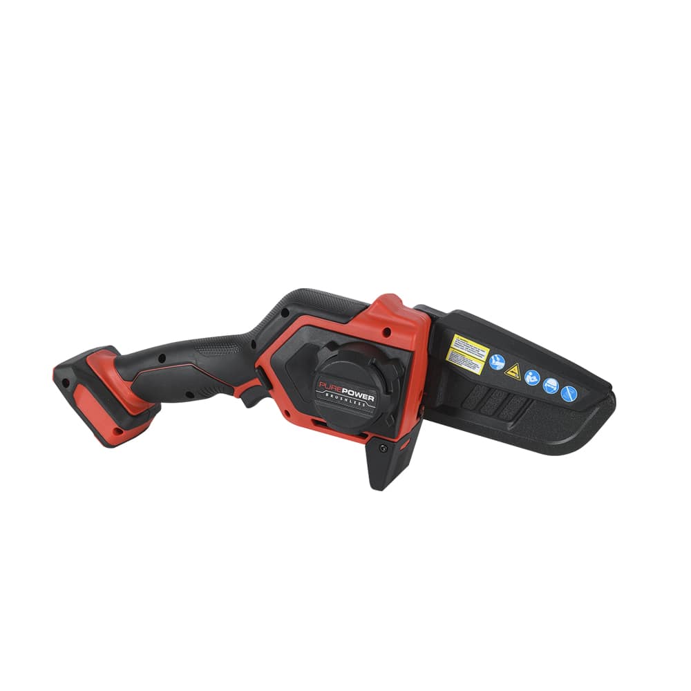 Scie à chaîne d'élagage 18&nbsp;V lithium-ion outil seul