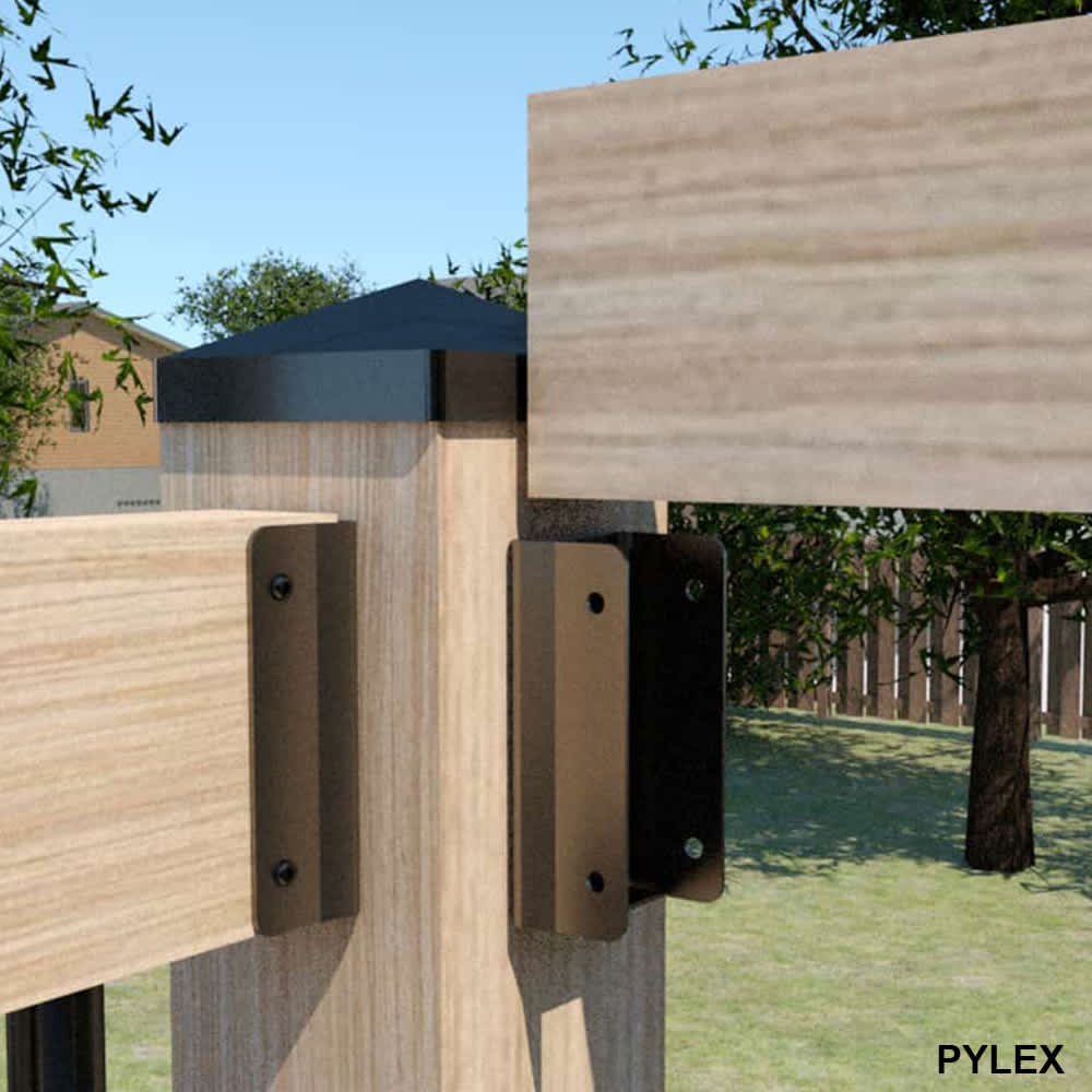 PYLEX Fixrail Railing Connectors Pkg/4