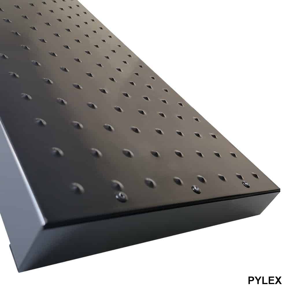 Marche en acier noire 36 po Collection&nbsp;11. PYLEX