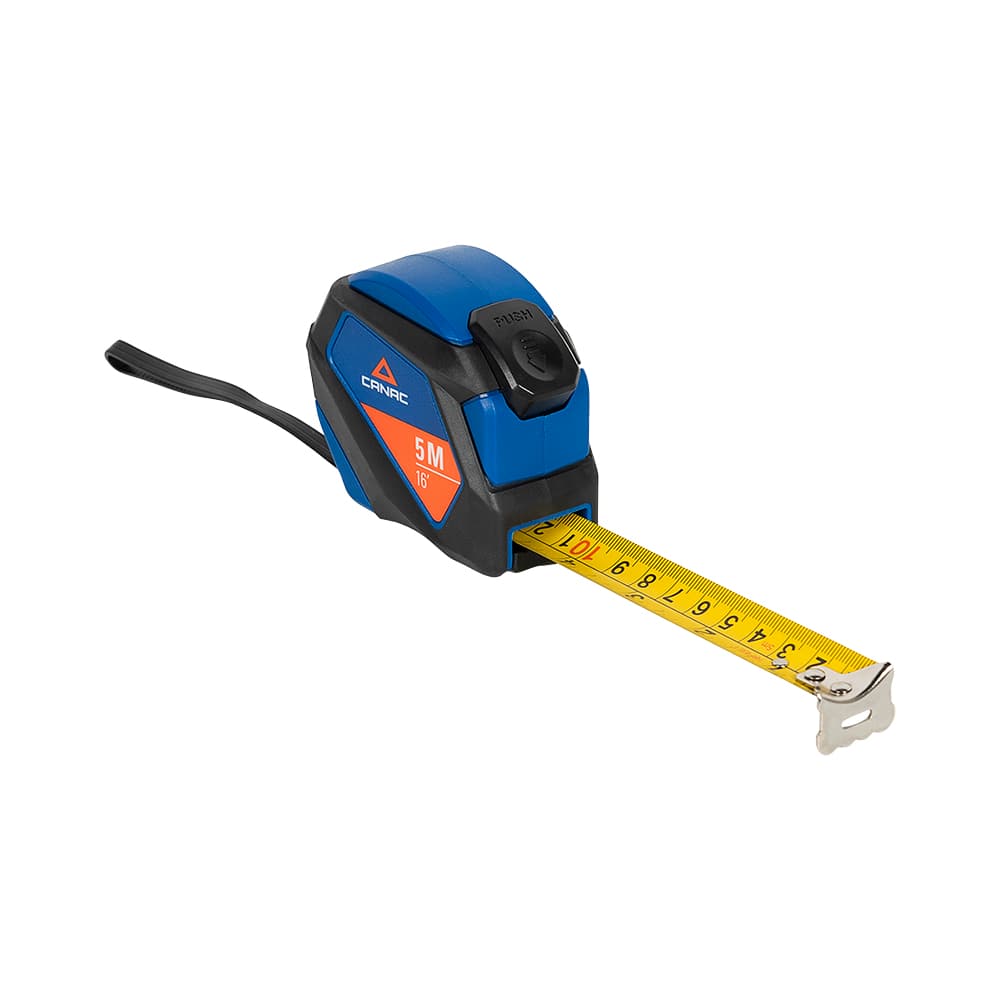 Ruban à mesurer 16&nbsp;pi/5 m&nbsp;x&nbsp;1&nbsp;po