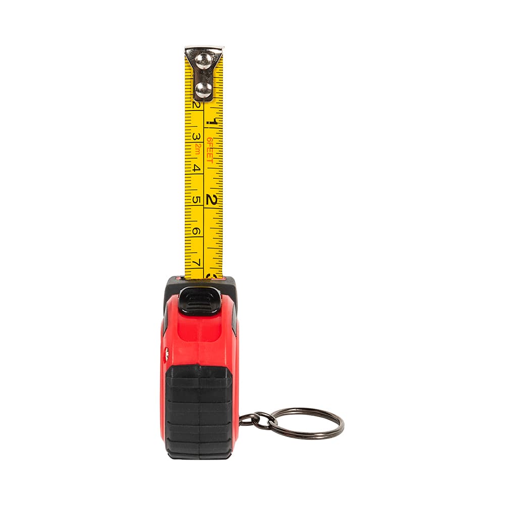 WULKEN ELITE Tape Measure/Key Chain 6 ft./2 m x 5/8 in.
