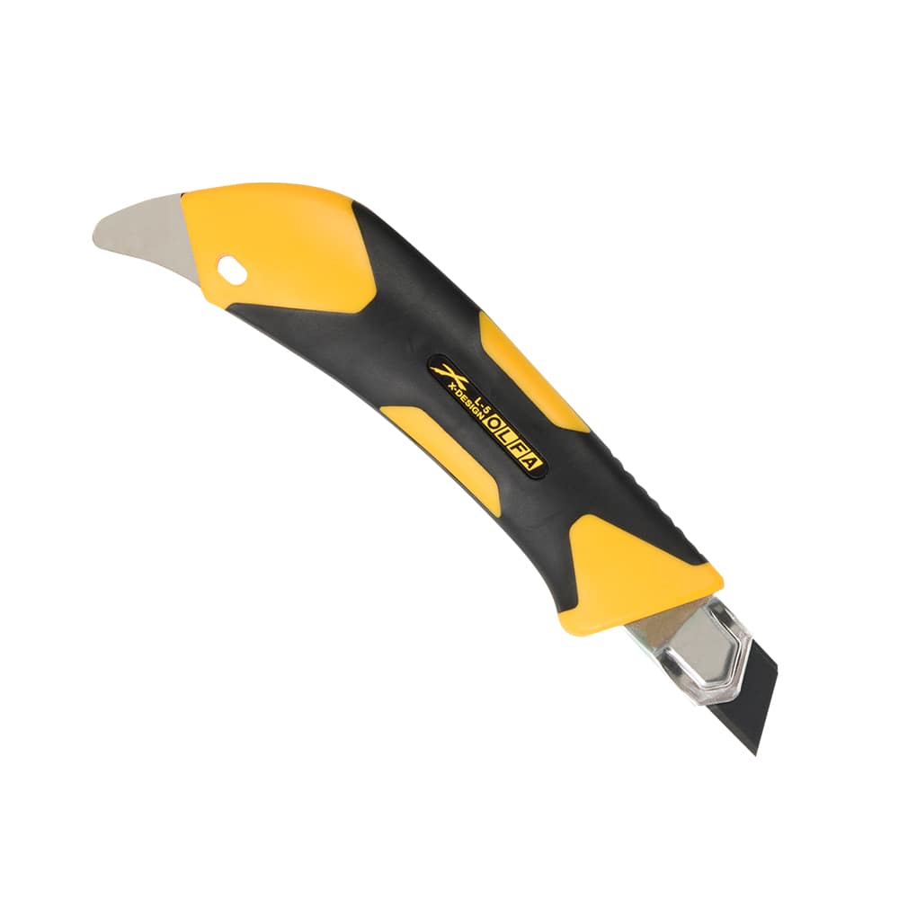 Sturdy Snap-Off Utility Knife L-5, 18 mm with Blades