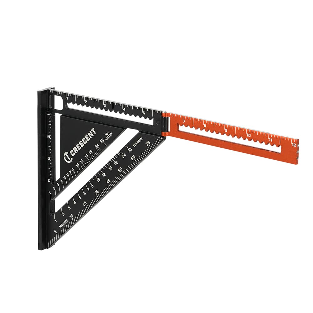 Équerre triangulaire 2-en-1