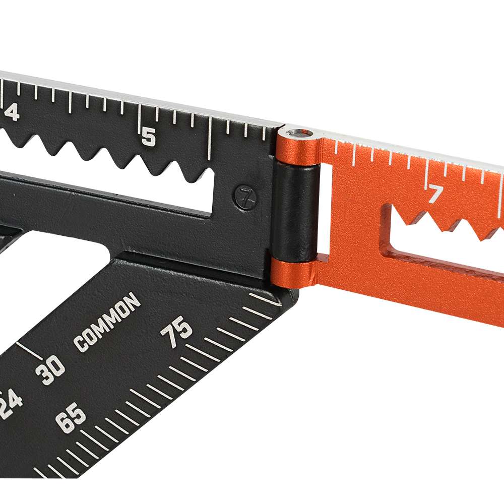 Équerre triangulaire 2-en-1