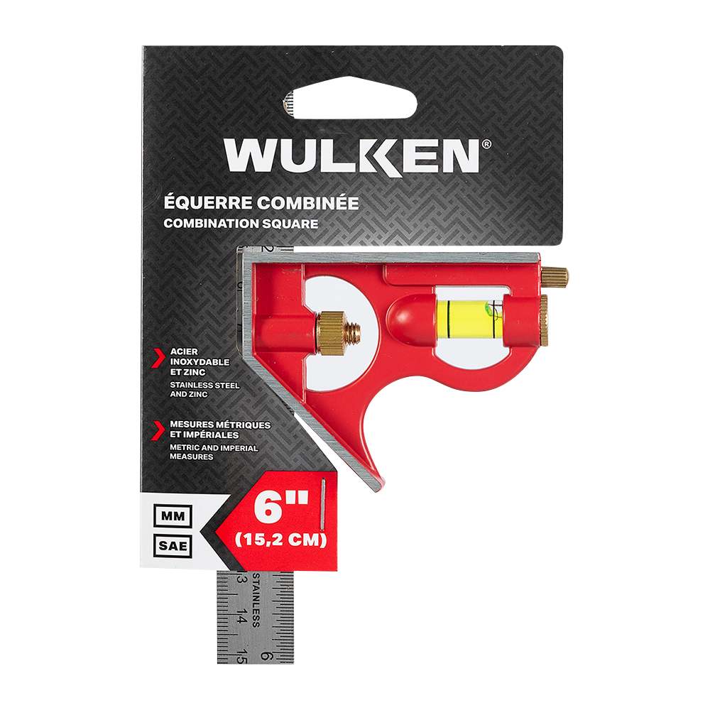 Équerre combinée 6 po WULKEN