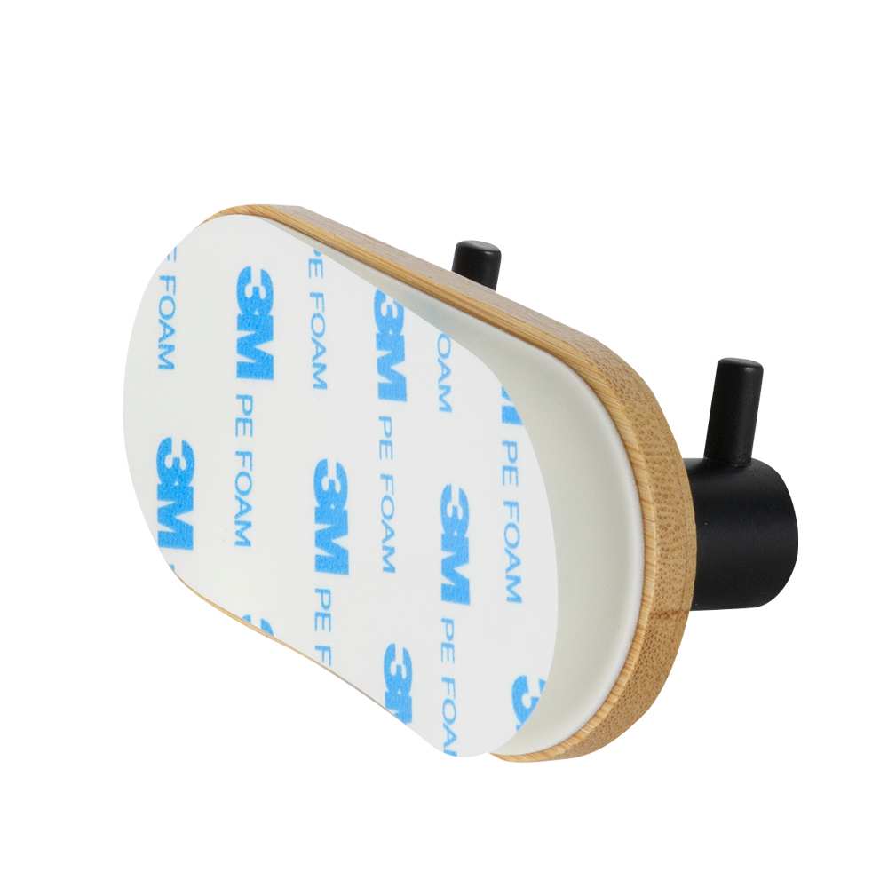 Crochet adhésif double