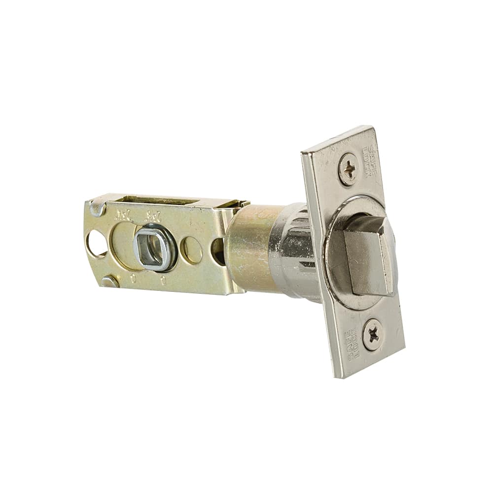 Poignée de porte de passage bec-de-cane  Westley nickel satiné