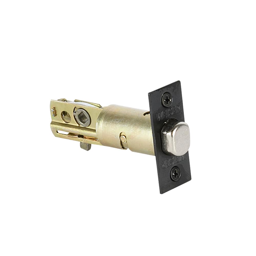 Serrure à pêne dormant simple Elements noire