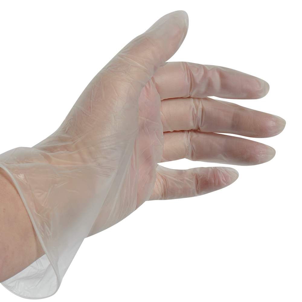 Gants jetables en vinyle moyen Pqt/100