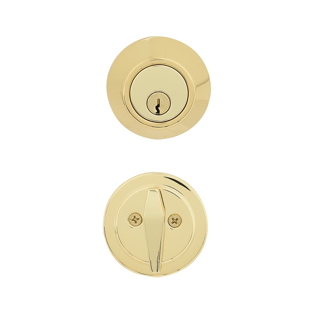 Serrure à pêne dormant simple laiton KËYSTROM