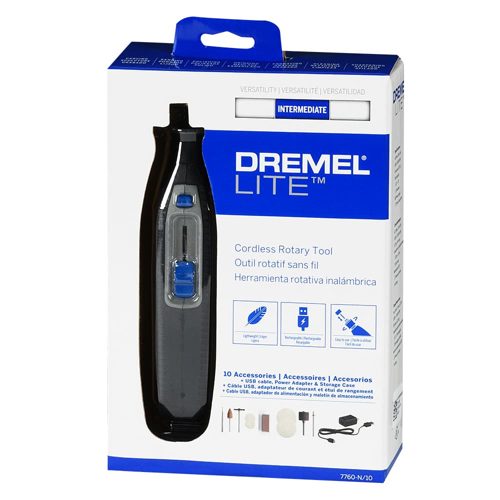 Ensemble d'outil rotatif Dremel sans fil 4 V