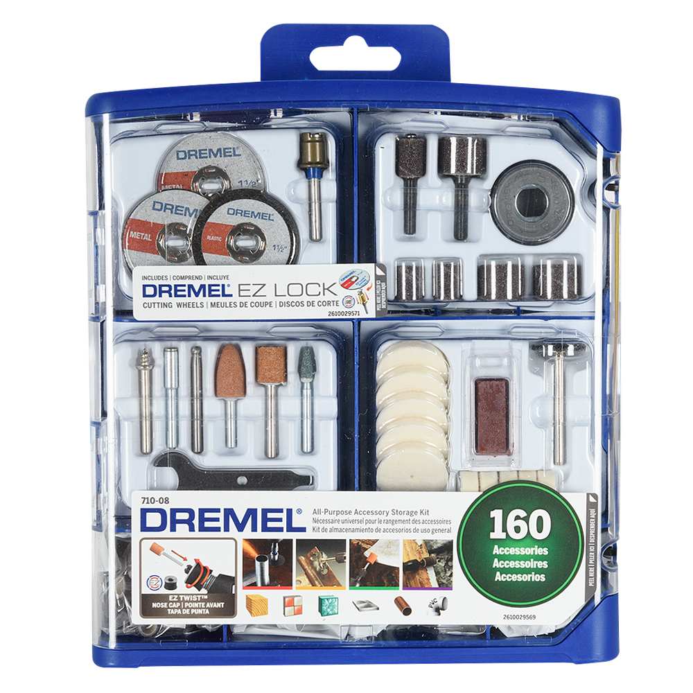 Ensemble d'accessoires tout usage pour outil rotatif Dremel Ens/160