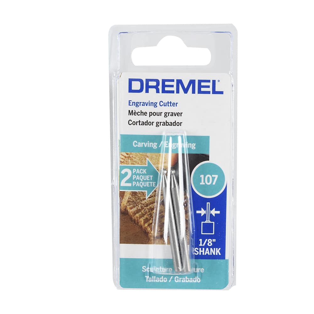 Fraise à graver sphérique 3/32 po pour outil rotatif Pqt/2