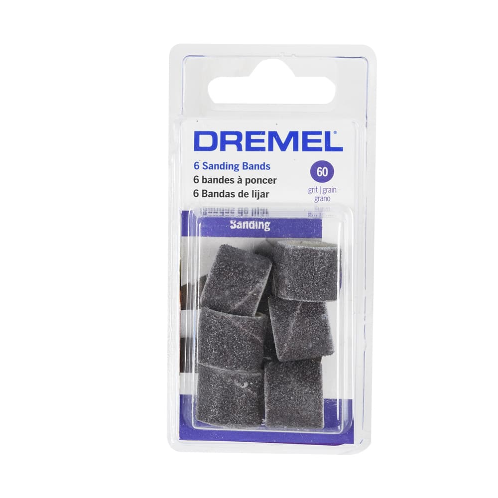 Sanding Band n° 60 Grit for Rotary Tool Pkg/6