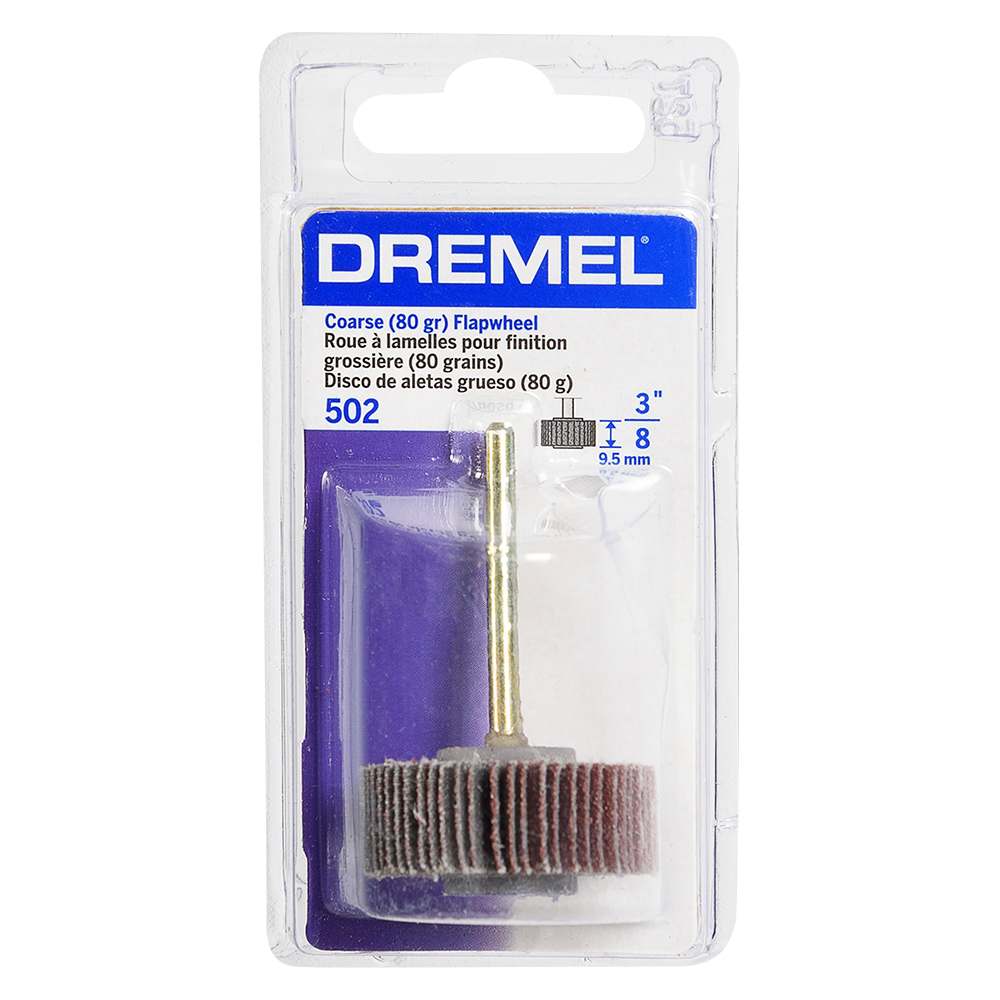 Flapwheel Sander n° 80 Medium Grit for Rotary Tool