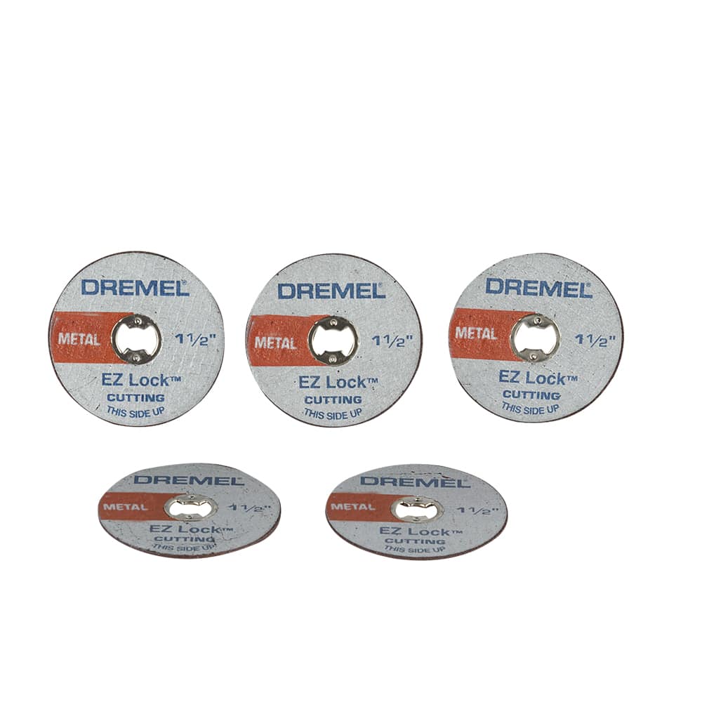 Disques à tronçonner le métal EZ&nbsp;Lock 1 1/2 po pour outil rotatif