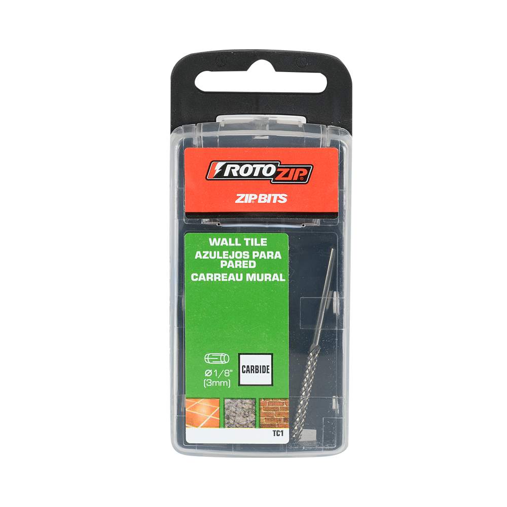 Mèche à découper pour la céramique 1/8 po