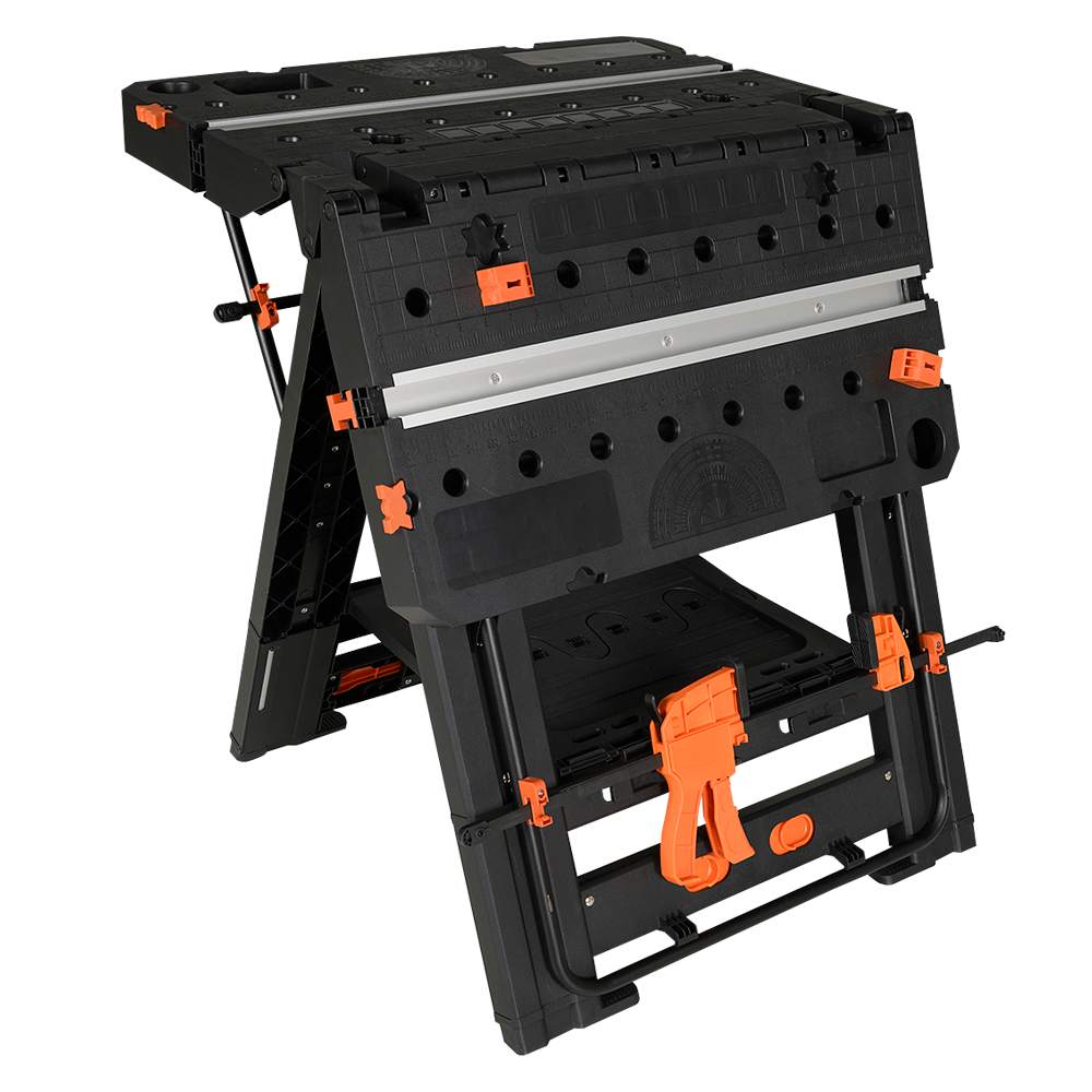 NEKTRA PRO Foldable Workbench & Sawhorse