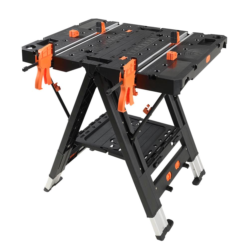 NEKTRA PRO Foldable Workbench & Sawhorse