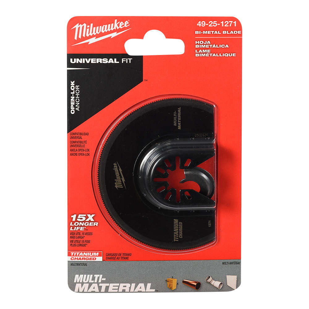 Lame de coupe pour outil oscillant 3&nbsp;1/2&nbsp;po MILWAUKEE