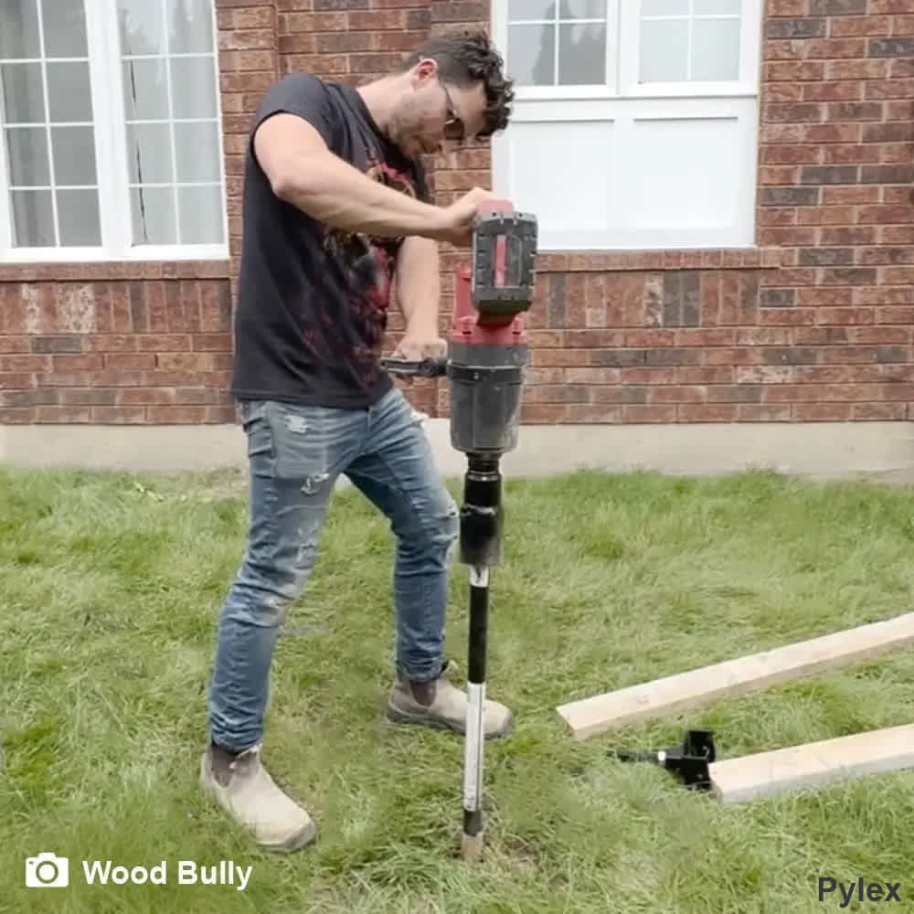 Adaptateur de vissage pour pieux ajustable PYLEX