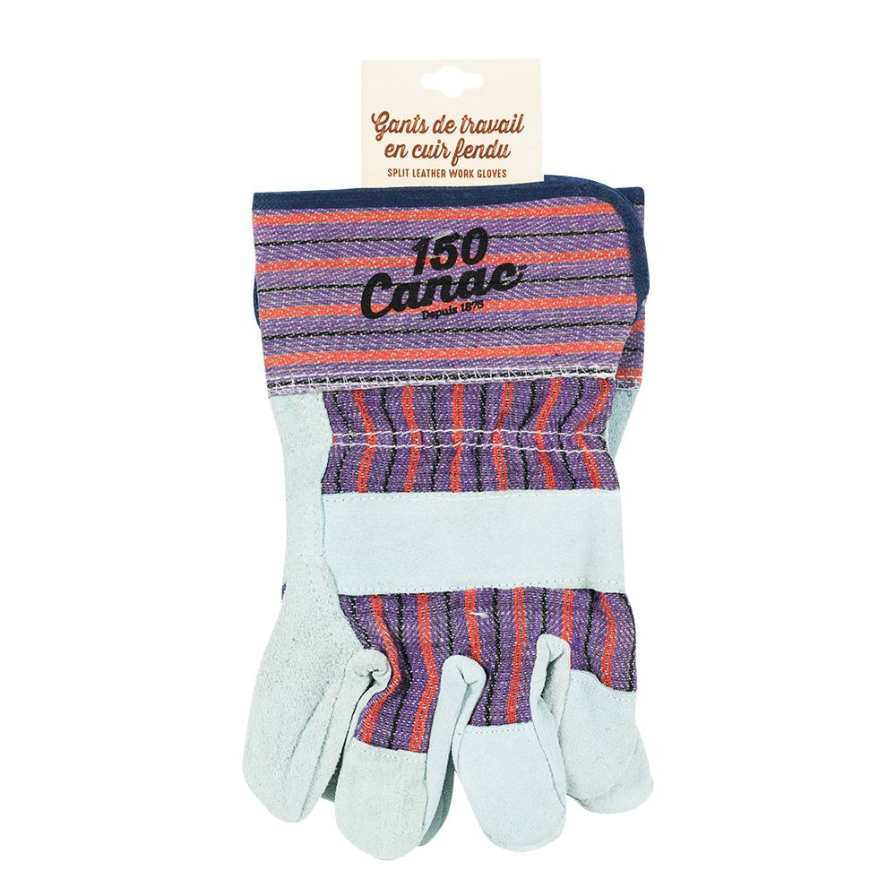 Gants de travail en cuir 150e Canac
