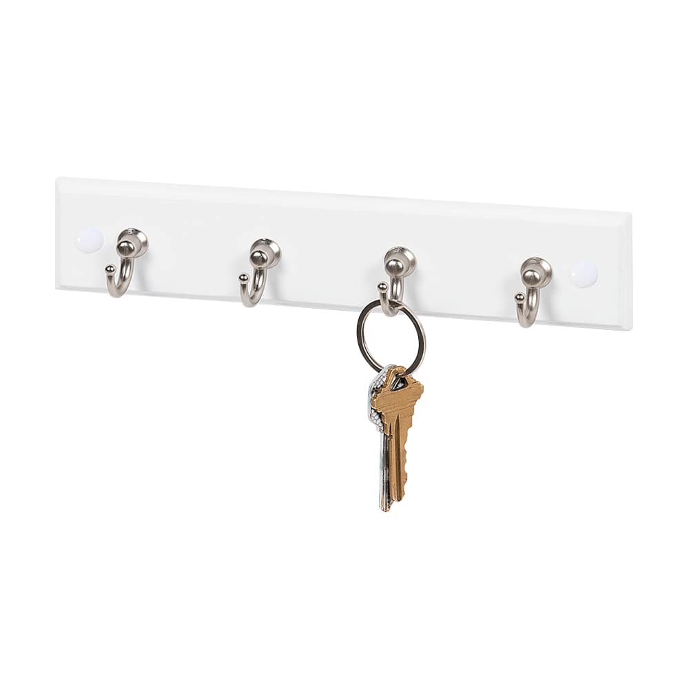 Porte-clés mural blanc VERTUO