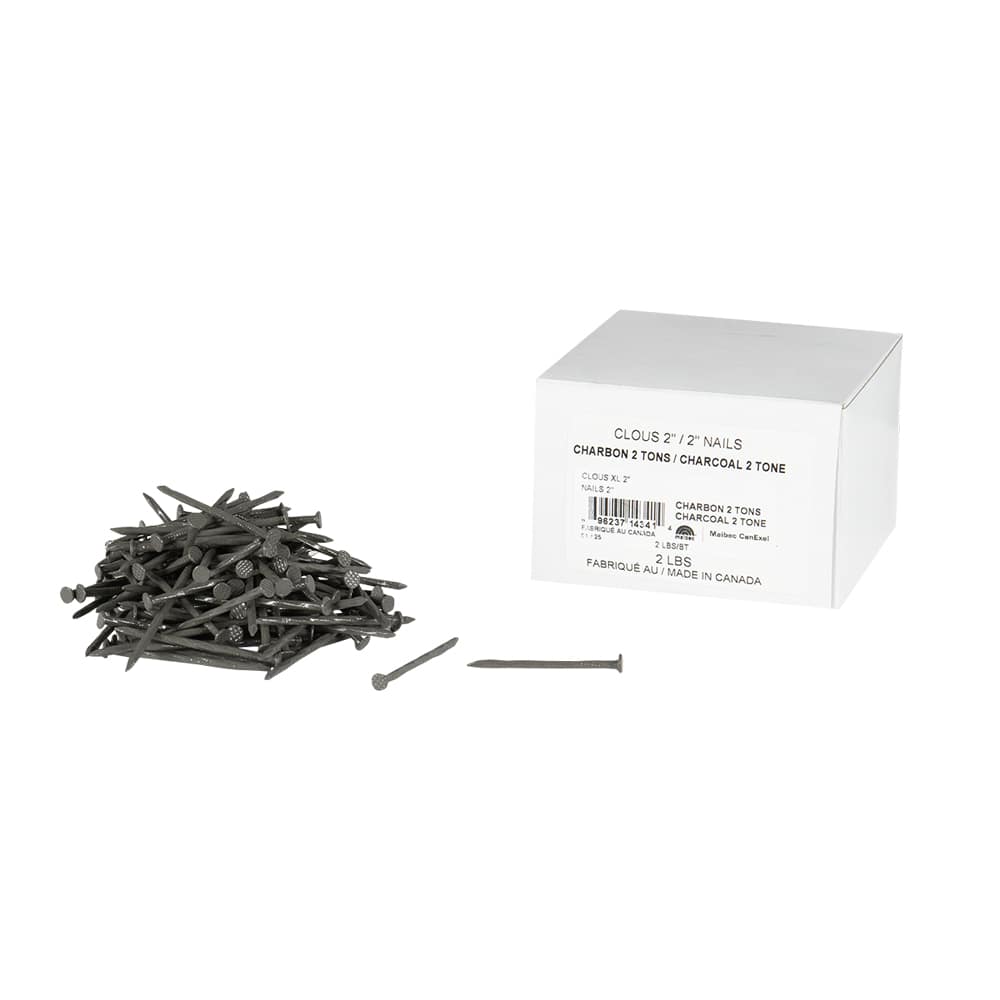 Charcoal Siding Nails 2 in. Pkg/20