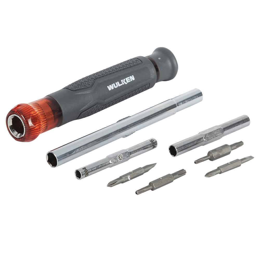 WULKEN Precision Screwdriver & Nut Driver 14-in-1