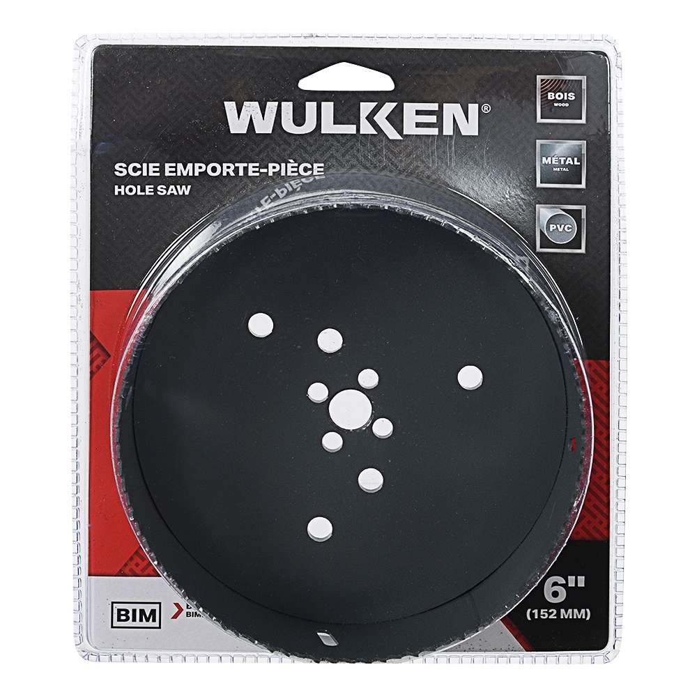 WULKEN Bi-Metal Hole Saw 6 in.