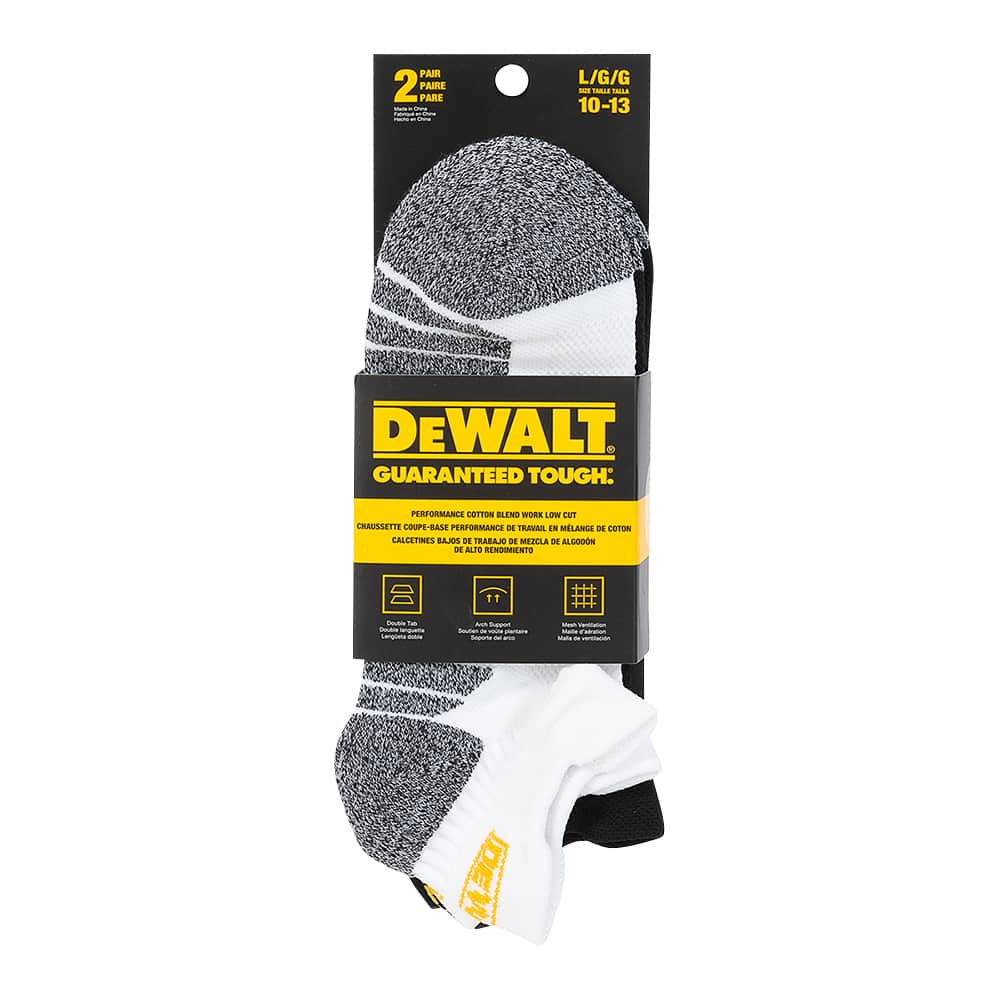 Bas de travail courts grand Pqt/2 DEWALT