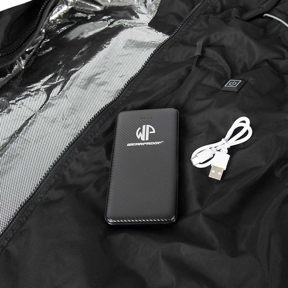 Veste chauffante unisexe Moyen