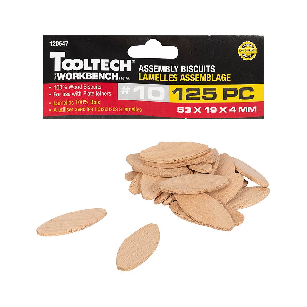 Joiner Biscuits n°  10 Pkg/125