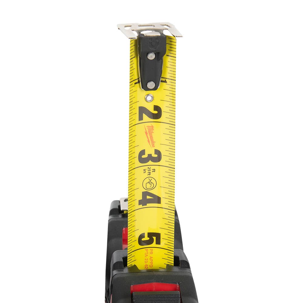 MILWAUKEE Magnetic Tape Measure 25&nbsp;ft.&nbsp;x&nbsp;1&nbsp;1/8&nbsp;in. Pkg/2