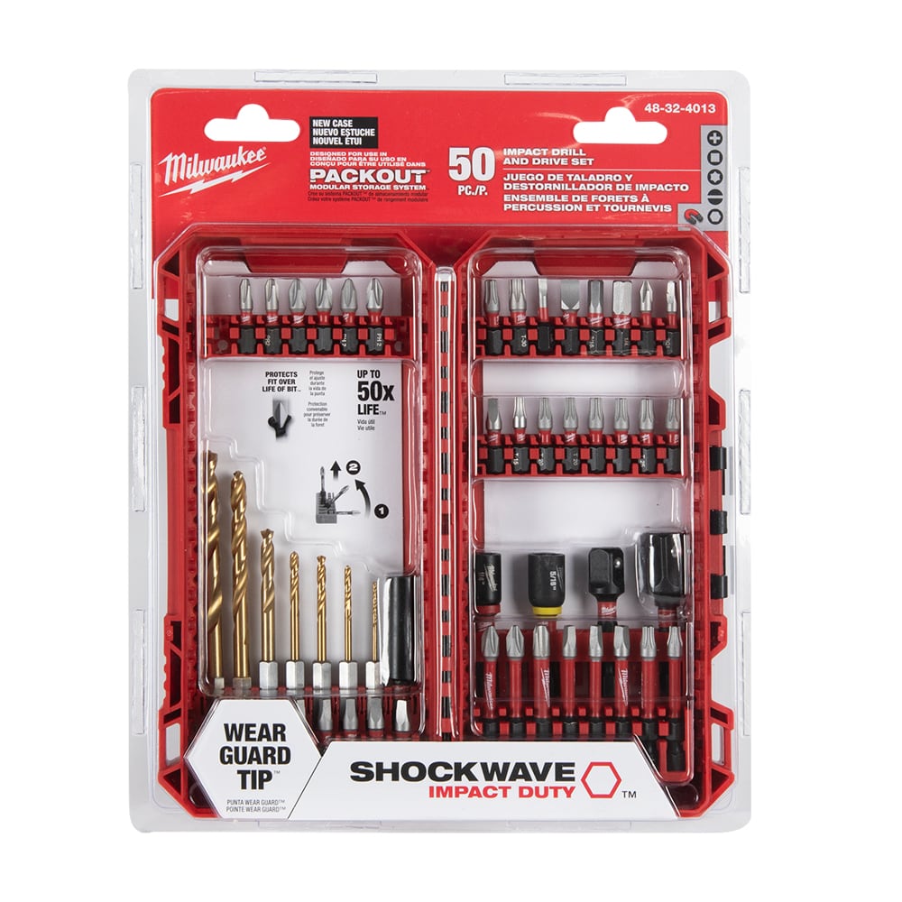MILWAUKEE 50-Pc. Impact Driver Bits Set