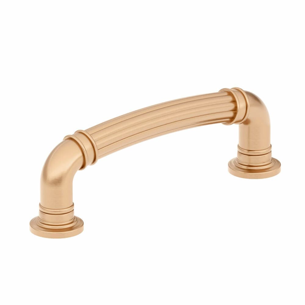 Poignée d'armoire en métal Casoria champagne bronze 96 mm c/c