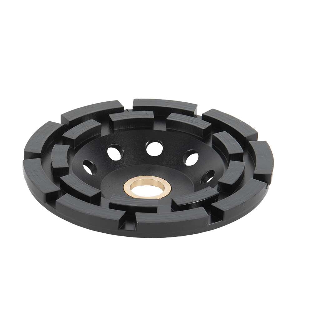 Disque double au diamant pour rectifieuse 4&nbsp;1/2&nbsp;po