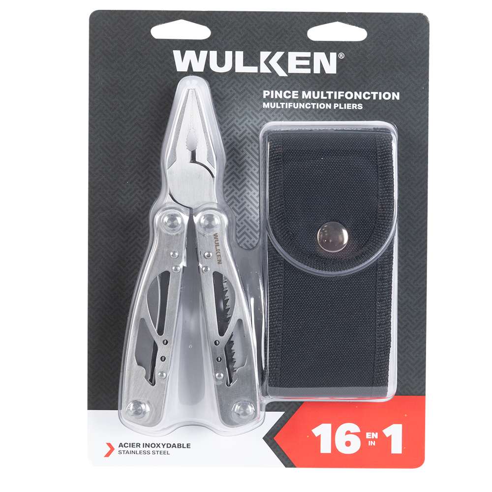 Pince multifonction 16 en 1 WULKEN
