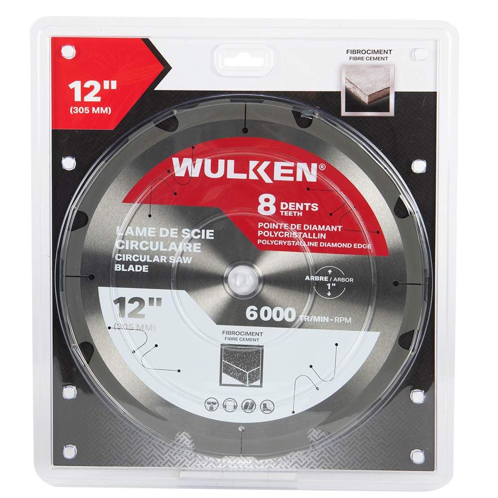 Fibre Cement Circular Saw 12 in 8 Teeth