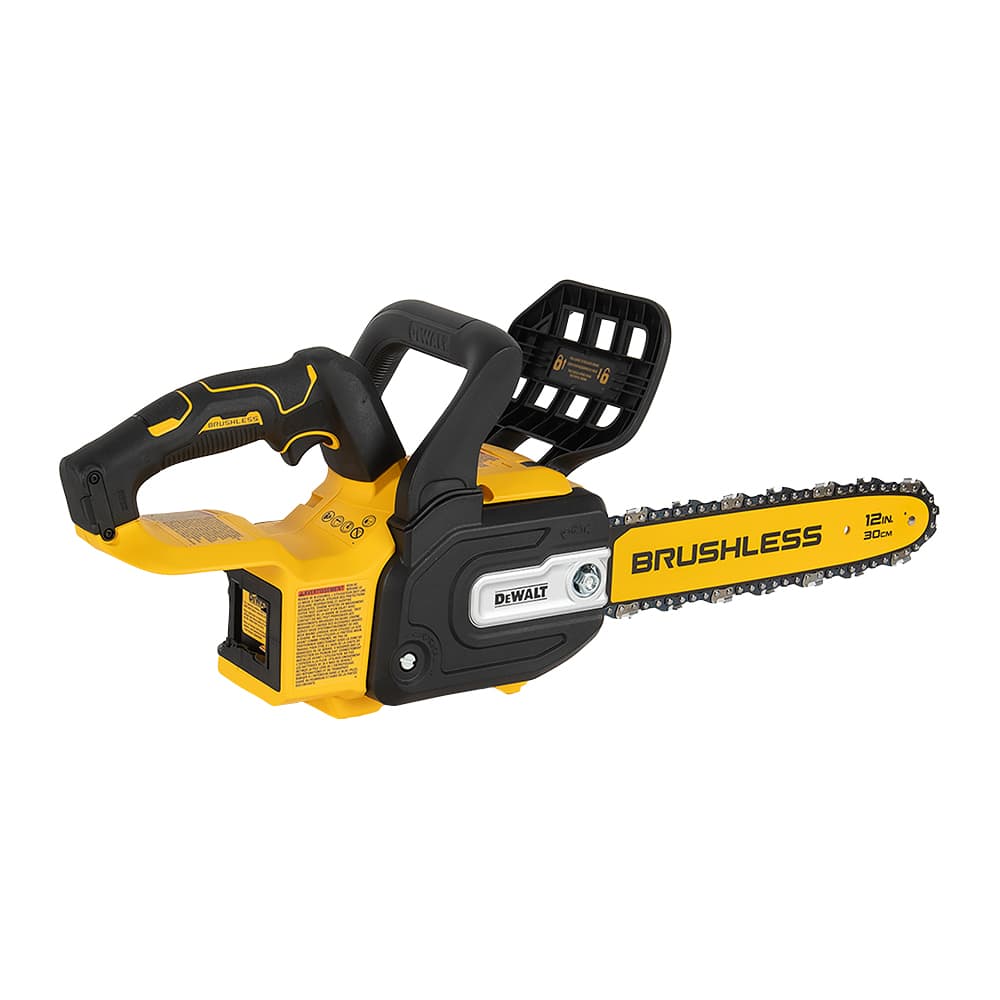 Scie à chaîne compacte 12 po sans balai sans fil 20 V MAX outil seul DEWALT