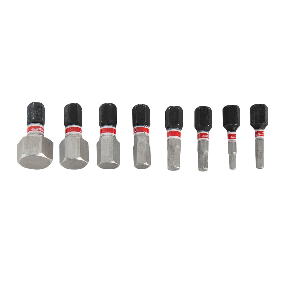 MILWAUKEE 1 in. Metric Hexagonal Screwdriver Bits Set/8
