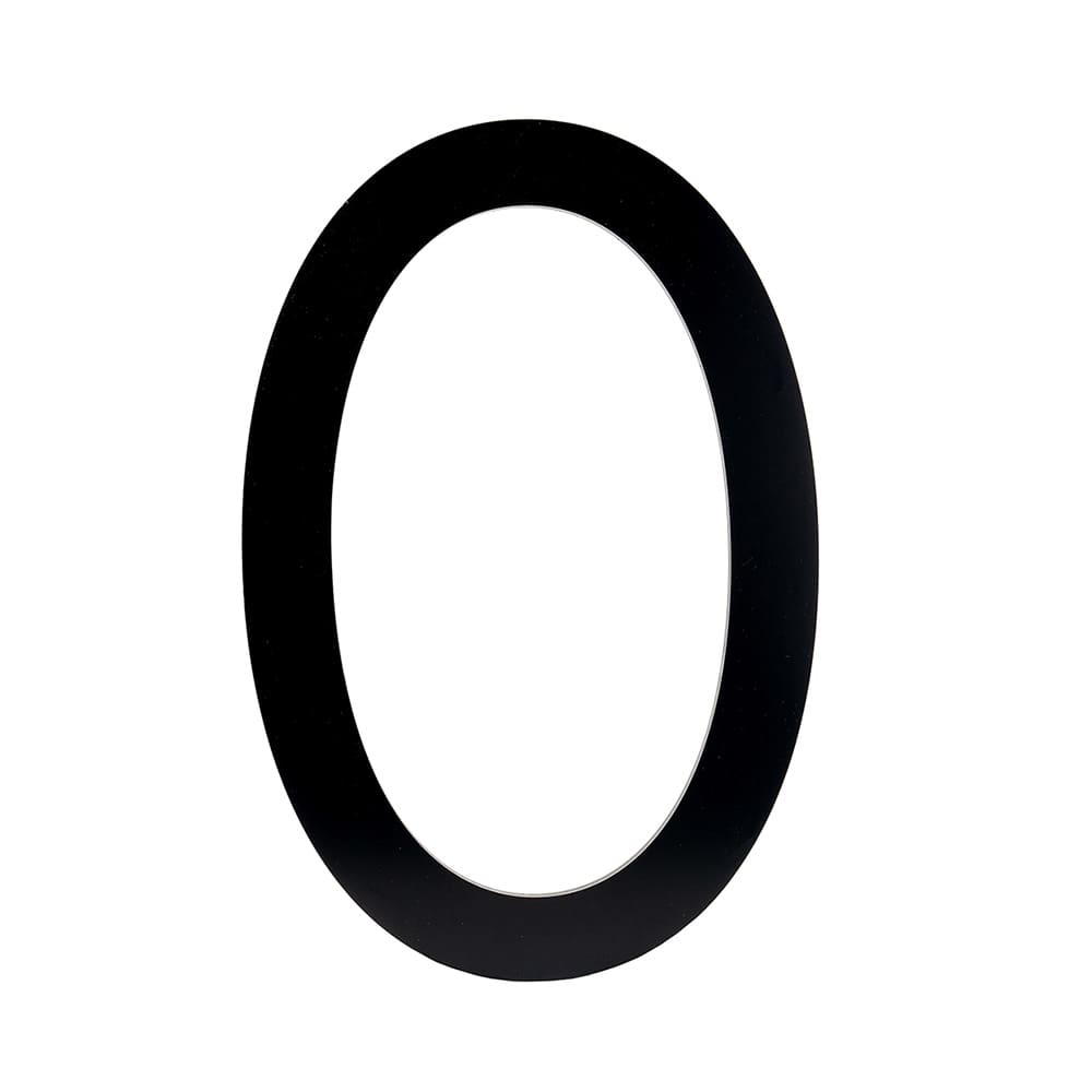 Bungalow Number 0 Aluminum Black 8 1/2 in.