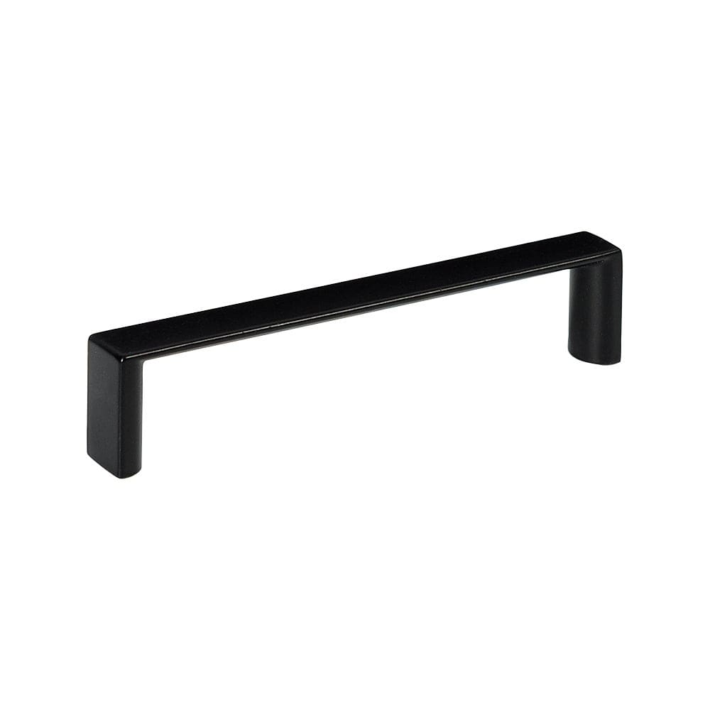 Poignée d'armoire en métal Mégantic noire 96 mm c/c